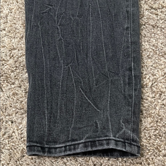 Abercrombie & Fitch Dark Gray Women's Cropped Jeans - Picture 6 of 7